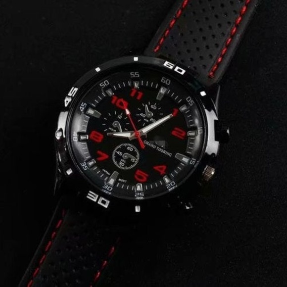 Men's silicone band Watch - Picture 5 of 8